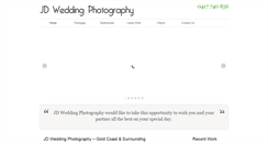 Desktop Screenshot of jdweddingphotography.com.au